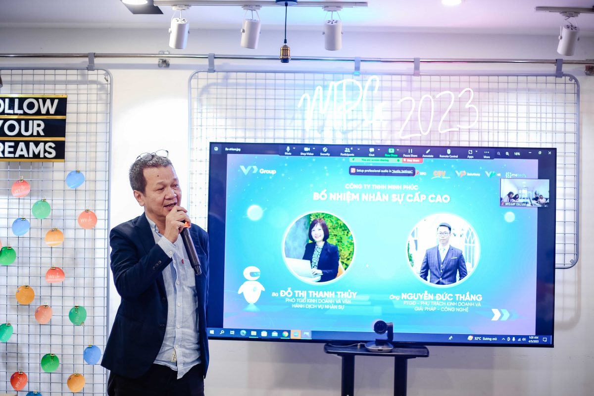 BỔ NHIỆM PHÓ TỔNG GIÁM ĐỐC MP TELECOM 2023 - Trang tin nội bộ MP Group