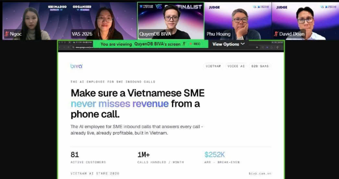 Hướng tới vòng Chung kết tại Silicon Valley